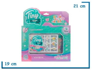 TINY BIJOU CREA TU ESTILO DIJES CON ESTUCHE EN  BLISTER