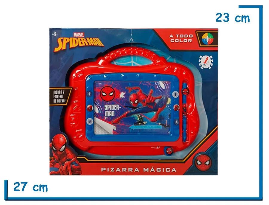 SPIDER-MAN PIZARRA MAGICA A TODO COLOR EN CAJA
