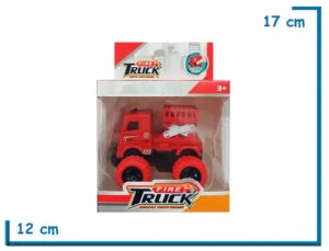 FIRE TRUCK INERTIA ELEVADOR CAMION BOMBERO A FRICCION
