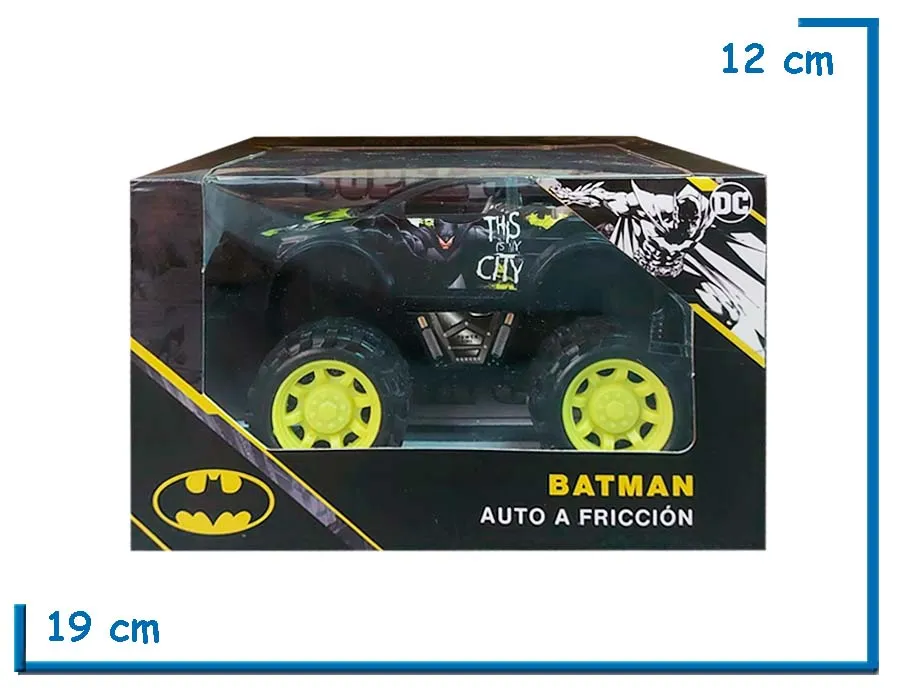 BATMAN AUTO A FRICCION MEDIANO EN CAJA