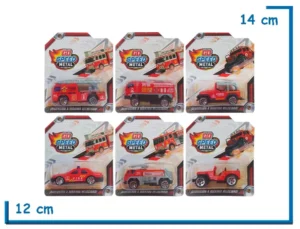 GO SPEED METAL VEHICULO DE BOMBERO SURTIDO 1.60 EN BLISTER