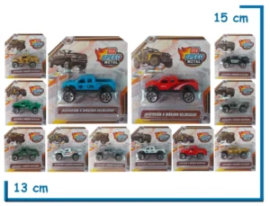 GO SPEED METAL CAMIONETA SURTIDA 1.60 EN BLISTER