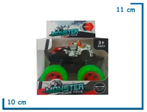 MONSTER TRUCK TOYS GOMAS VERDES VEHICULO OFF-ROAD EN CAJA