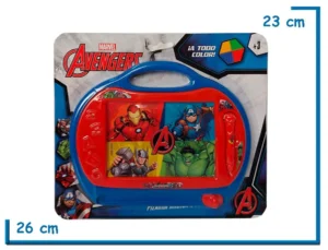 AVENGERS PIZARRA MAGICA A TODO COLOR EN BLISTER