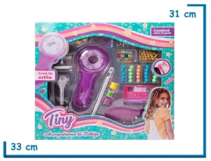 TINY HAIR BRAIDER MAQUINA PARA HACER TRENZAS CON BIJOU