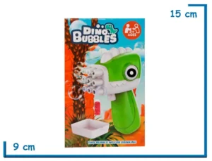 DINO BUBBLES PISTOLA BURBUJERO EN CAJA