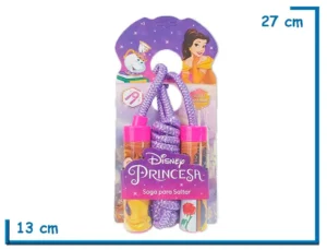 DISNEY PRINCESA SOGA PARA SALTAR VIOLETA BELLA