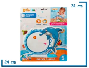BABY GUS LIBRITO MAGICO AGUA DELFIN PARA PINTAR