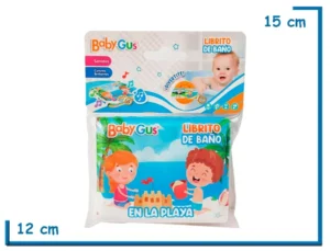BABY GUS LIBRITO DE BAÑO EN LA PLAYA