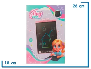 TINY COLOR TABLETA LCD ROSA MULTICOLOR 10 PULGADAS