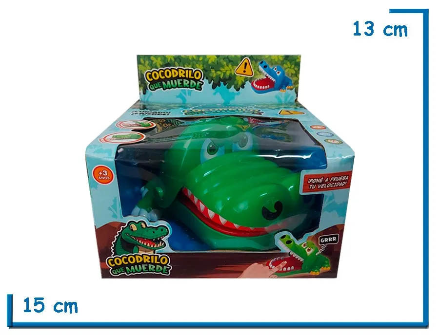 COCODRILO QUE MUERDE MEDIANO JUEGO DE MESA