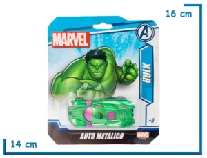 MARVEL AUTO METALICO HULK