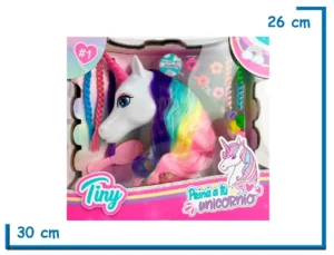 TINY PEINA A TU UNICORNIO CON ACCESORIOS