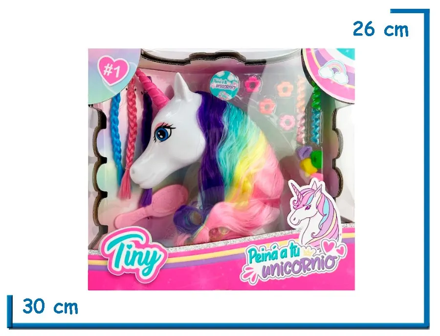TINY PEINA A TU UNICORNIO CON ACCESORIOS