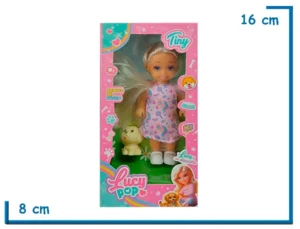 TINY LUCY POP MUÑECA VESTIDO UNICORNIO CON ACCESORIOS