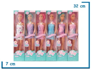 TINY FANTASY MU¥ECA CABELLO COLORIDO SURTIDA
