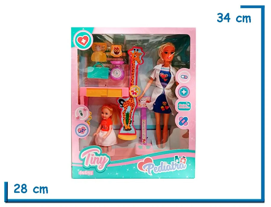 TINY FANTASY PEDIATRA CON ACCESORIOS