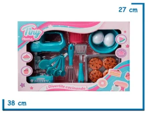 TINY HOME SET JUEGO DE REPOSTERIA EN CAJA