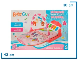 BABY GUS GIMNASIO INTERACTIVO MUSICAL UNICORNIO