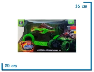 GO SPEED MONSTER TRUCK VERDE RC