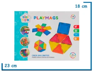 KIDS CLUB PLAYMAGS FORMAS MAGNETICAS 14PZS