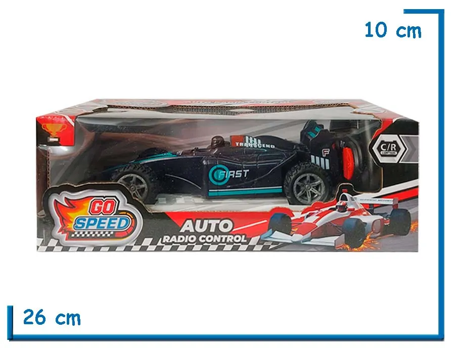GO SPEED F1 AZUL RADIO CONTROL CON LUCES