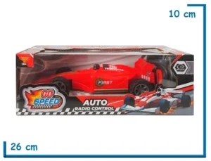 GO SPEED F1 ROJO RADIO CONTROL CON LUCES