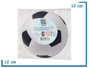 FUN PLAY PELOTA BLANCA SOFT DE FUTBOL 12CM