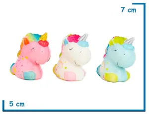 FUN PLAY SQUISHY UNICORNIO SENTADO 3 COLORES SURTIDO