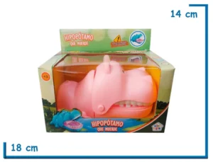 KIDS CLUB HIPOPOTAMO QUE MUERDE ROSA