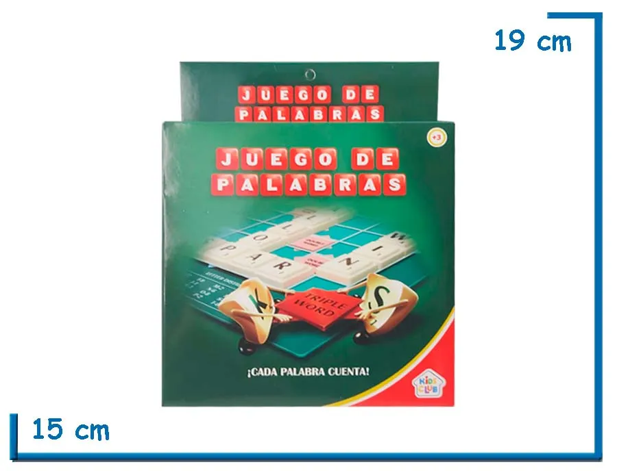 KIDS CLUB JUEGO DE PALABRAS CRUZADAS PORTATIL