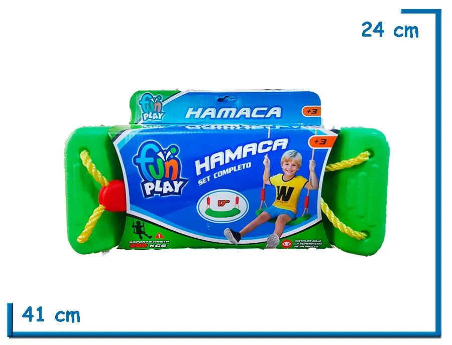 FUN PLAY SET DE HAMACA COMPLETO