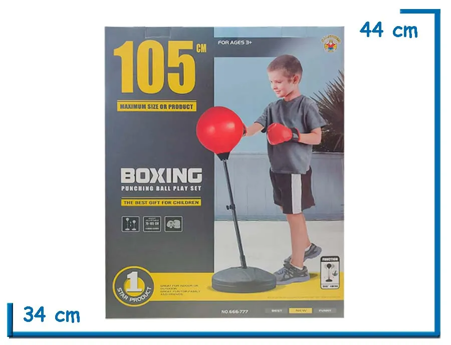 STAR 1 BOXING PUNCHING BALL PLAY SET 105CM