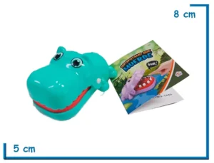 KIDS CLUB MINI HIPOPOTAMO QUE MUERDE CELESTE