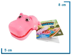 KIDS CLUB MINI HIPOPOTAMO QUE MUERDE ROSA