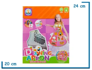 DRAWING APRON DELANTAL PARA PINTAR CON MARCADORES