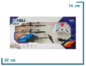 X-HELI HAWK CELESTE HELICOPTERO RADIO CONTROL