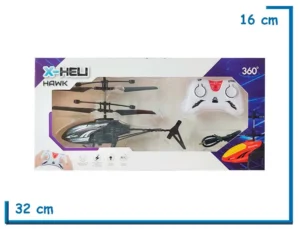 X-HELI HAWK NEGRO HELICOPTERO RADIO CONTROL
