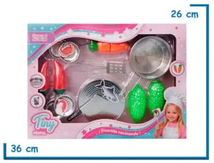 TINY HOME SUPER SET DE COCINA CON ACCESORIOS