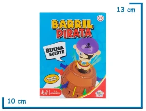 KIDS CLUB BARRIL PIRATA VIOLETA XS JUEGO DE MESA