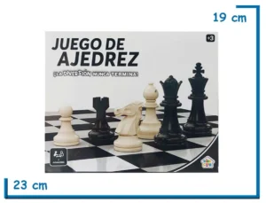 KIDS CLUB JUEGO DE AJEDREZ GRANDE (CAJA NEGRA)