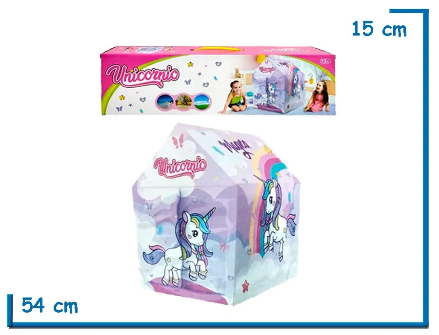 KARPI KIDS UNICORNIO CASITA CARPA INFANTIL 103X69X93 CM