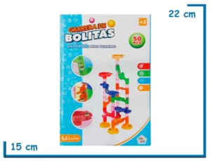 KIDS CLUB CARRERA DE BOLITAS 50 PZS