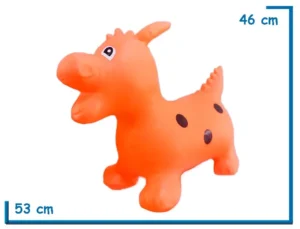 DRAGON SALTARIN NARANJA EN BOLSA 53X46X24