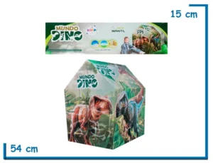 KARPI KIDS MUNDO DINO CASITA CARPA INFANTIL 103X69X93 CM