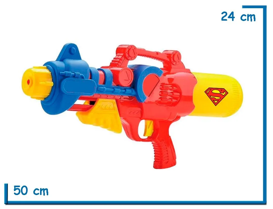 SUPER PISTOLA DE AGUA SUPERMAN EN BOLSA