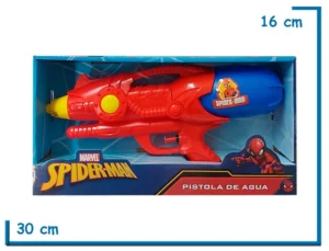 SPIDER-MAN PISTOLA DE AGUA MEDIANA EN CAJA