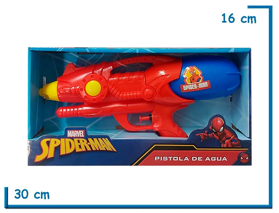 SPIDER-MAN PISTOLA DE AGUA MEDIANA EN CAJA