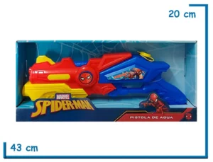SPIDER-MAN PISTOLA DE AGUA GRANDE EN CAJA