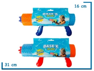 BASE-X SPLASH PISTOLA LANZA AGUA DISEÑO SURTIDA